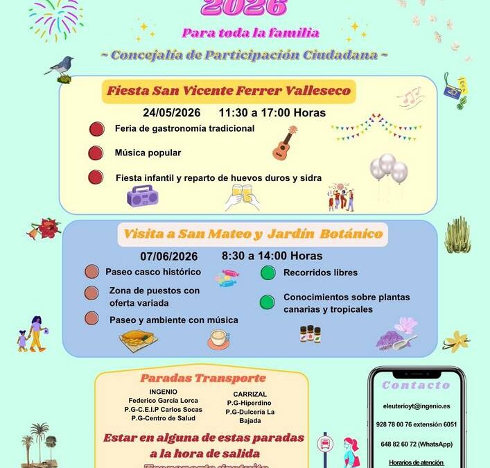 La primavera se llena de tradición, naturaleza y convivencia con una nueva campaña de participación ciudadana