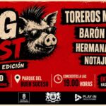 Toreros Muertos, Barón Rojo, Hermana Furia y Notajunto, cartel del 3º Pig Fest