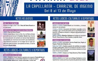 La Capellanía celebra esta semana sus fiestas en honor a la Virgen de Fátima