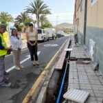 Avanzan las obras de renovación de la red de abastecimiento en la zona de El Cristo