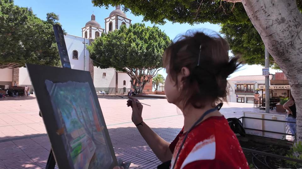 Arte al aire libre con el III Concurso de Pintura Rápida de ARTIS