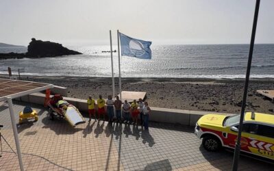 La Bandera Azul vuelve a ondear en El Burrero
