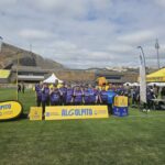 Las personas mayores de Ingenio destacan en el encuentro interinsular de fútbol caminando «Al Golpito»