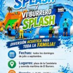 El verano se llena de diversión con el regreso del Plaza Splash y el Burrero Splash