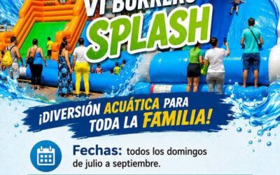 El verano se llena de diversión con el regreso del Plaza Splash y el Burrero Splash