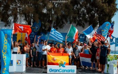 Arranca el espectáculo en El Burrero con la Copa Open de Canarias de Wingfoil