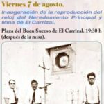 Inauguración de la recreación del Reloj de la Heredad de El Carrizal este viernes en la Plaza del Buen Suceso