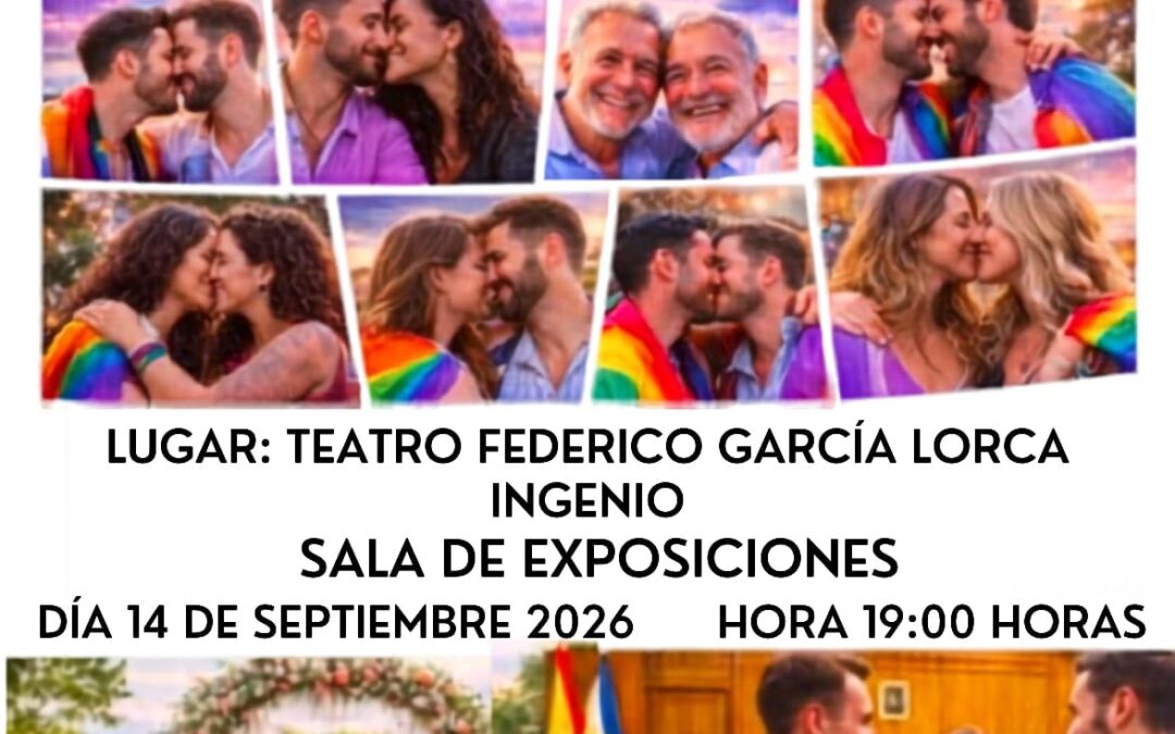 Exposición ‘Geografía de las resistencias y 20 años de matrimonio igualitario’ en la Sala de Exposiciones Manolo Mherc de la Villa de Ingenio