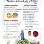 El barrio de El Santísimo celebra esta semana sus fiestas en honor a Nuestra Señora de los Dolores