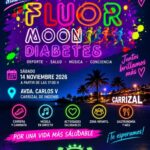 La noche más fluorescente vuelve a El Carrizal para visibilizar la diabetes