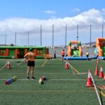 Unas 700 personas disfrutan en familia de la quinta edición de la Family Jumping