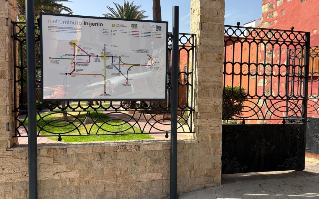 ¿Cuánto tardamos en ir caminando de un punto a otro?
