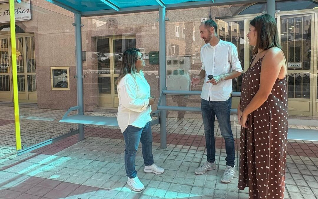 El Ayuntamiento de Ingenio continúa mejorando infraestructuras del transporte público municipal