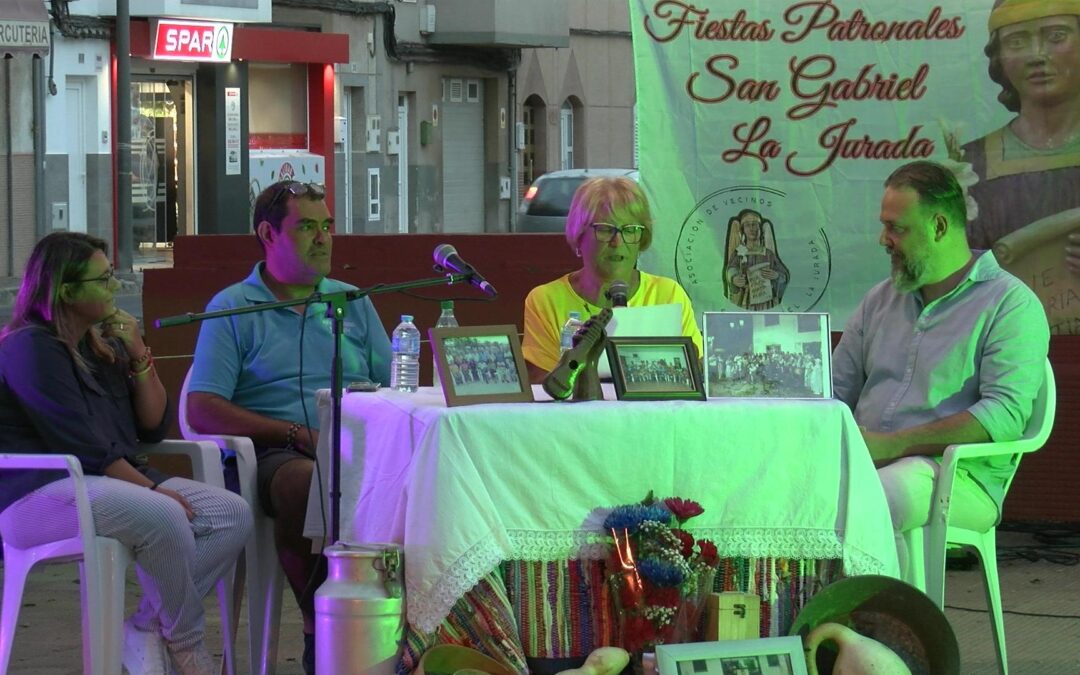 La Jurada abre las fiestas en honor a San Gabriel con el pregón de Carmen Rosa Medina Vega