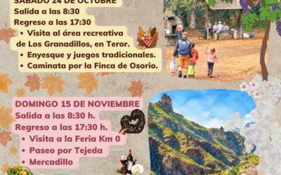 Participación Ciudadana organiza dos nuevas salidas dentro de la Campaña de Otoño 2026