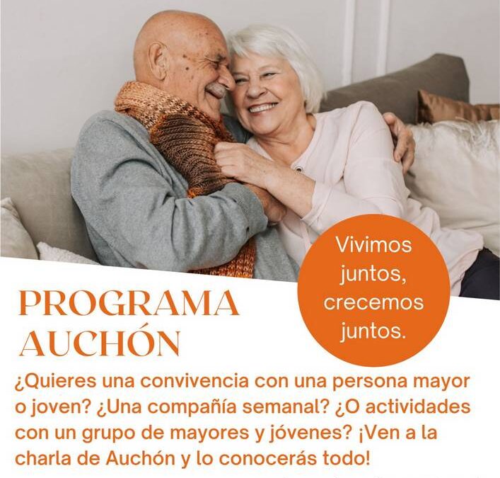 Charla informativa para conocer el programa de convivencia intergeneracional AUCHÓN