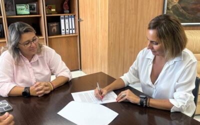 Formalizado el convenio de colaboración con la Escuela de Familia de San Juan de Dios