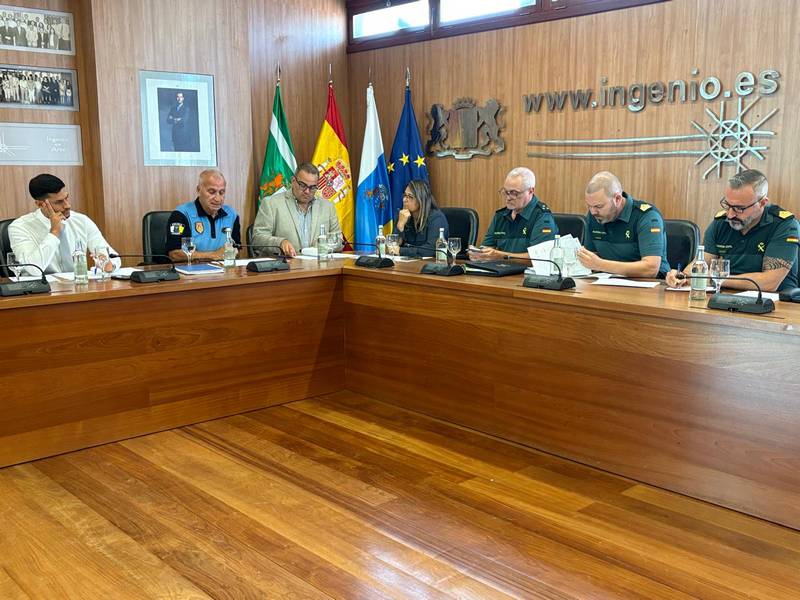 Ingenio celebra una Junta de Seguridad Local para abordar la situación del municipio