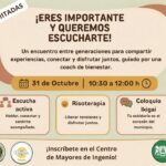 El Centro de Mayores de Ingenio acoge un encuentro intergeneracional centrado en el bienestar